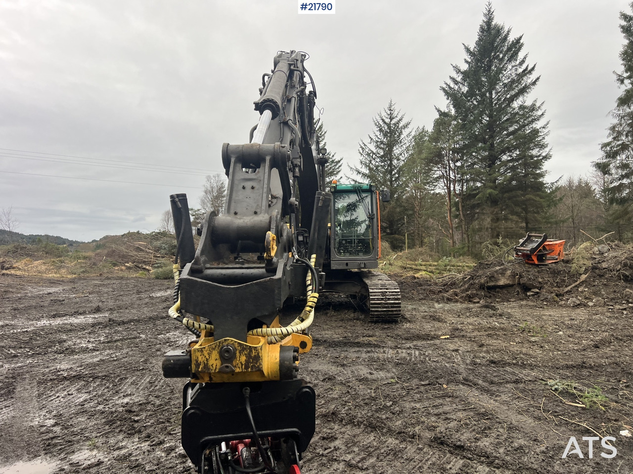 Volvo ec210cl gravemaskin m/ rototilt, pusseskuffe og tannskuffe - Pelle: photos 3 Volvo ec210cl gravemaskin m/ rototilt, pusseskuffe og tannskuffe - Pelle: photos 3