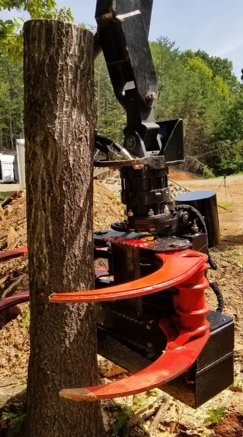 Felling grab PT-F 500 - Tête d'abattage: photos 3 Felling grab PT-F 500 - Tête d'abattage: photos 3
