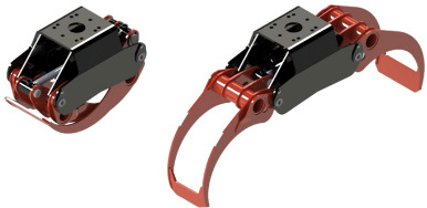 LOG GRAB PF-M 26 - Grappin pour Grue auxiliaire: photos 4 LOG GRAB PF-M 26 - Grappin pour Grue auxiliaire: photos 4