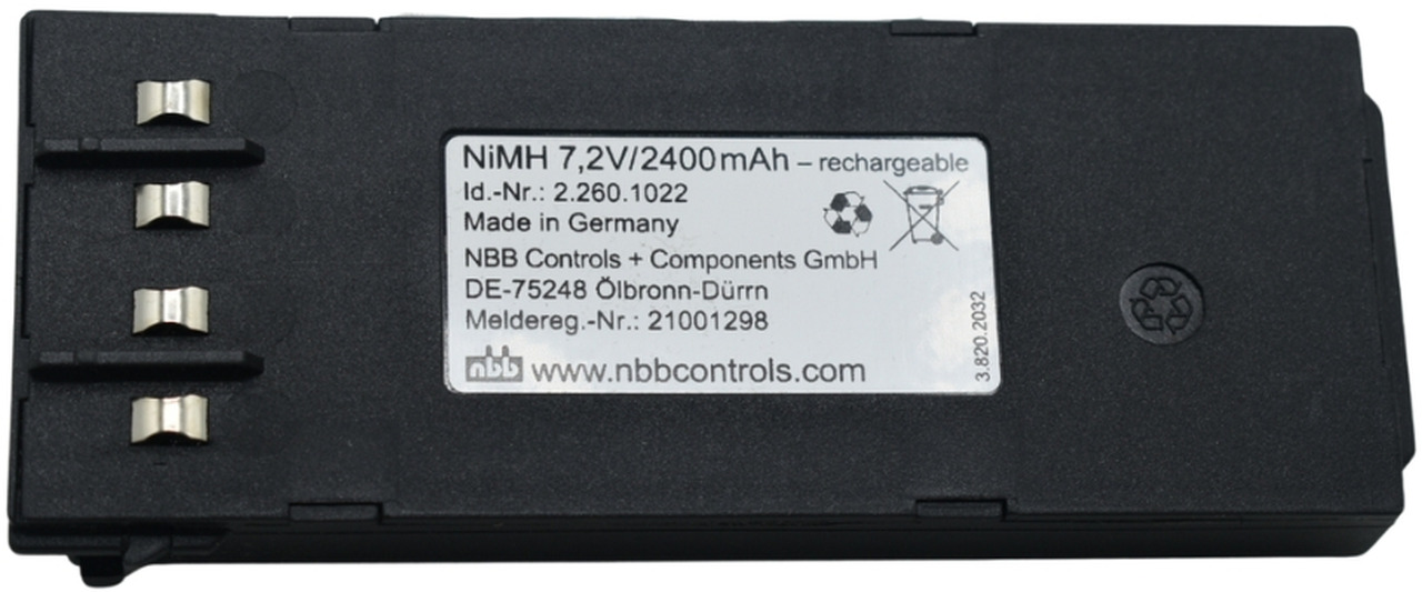 Original battery Nbb Nano/Hiab 9847669 - Accumulateur pour Grue auxiliaire: photos 3 Original battery Nbb Nano/Hiab 9847669 - Accumulateur pour Grue auxiliaire: photos 3