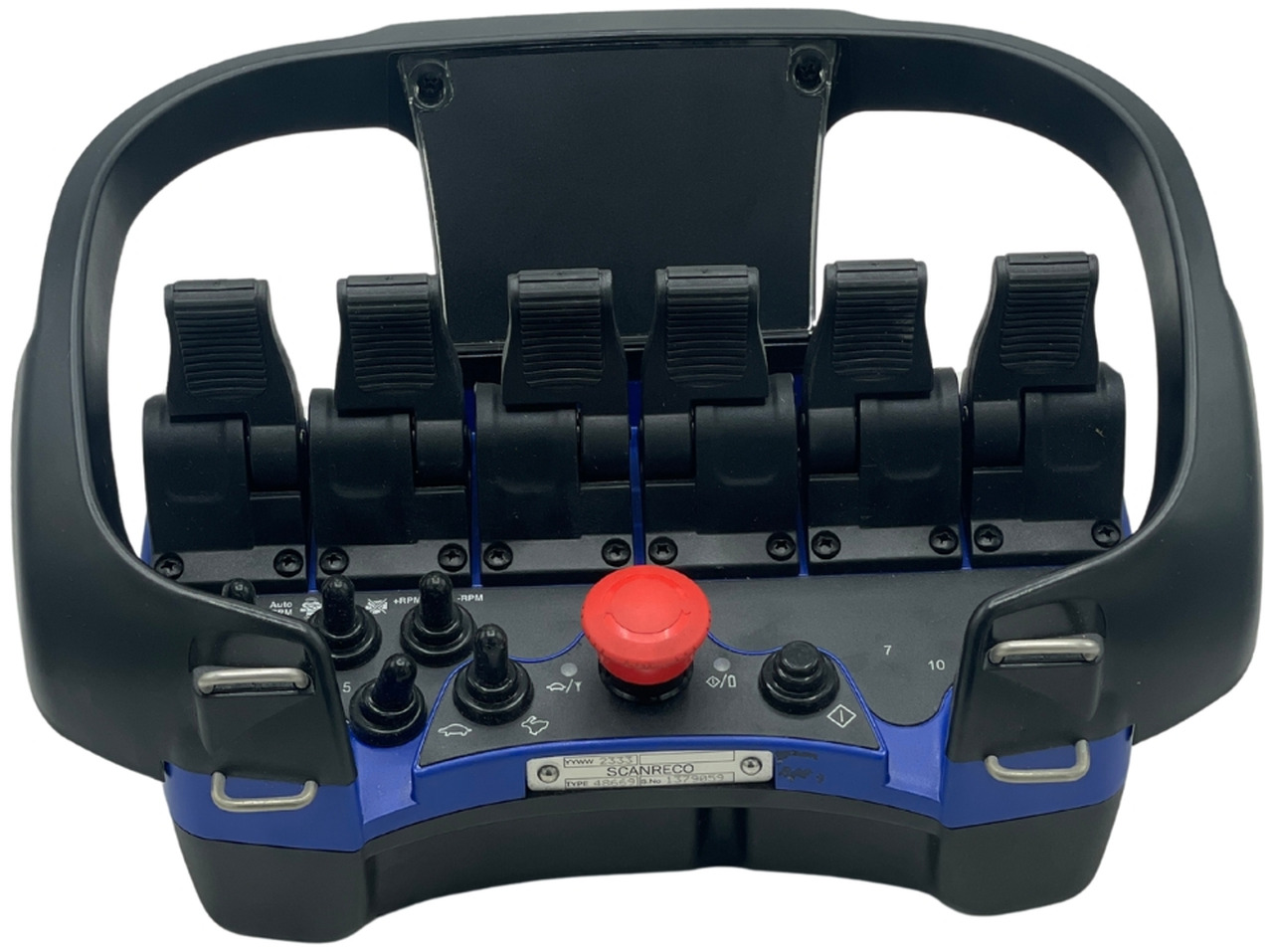 Remote control Scanreco for 6 functions RM6-SCANRECO - Système électrique pour Grue auxiliaire: photos 2 Remote control Scanreco for 6 functions RM6-SCANRECO - Système électrique pour Grue auxiliaire: photos 2