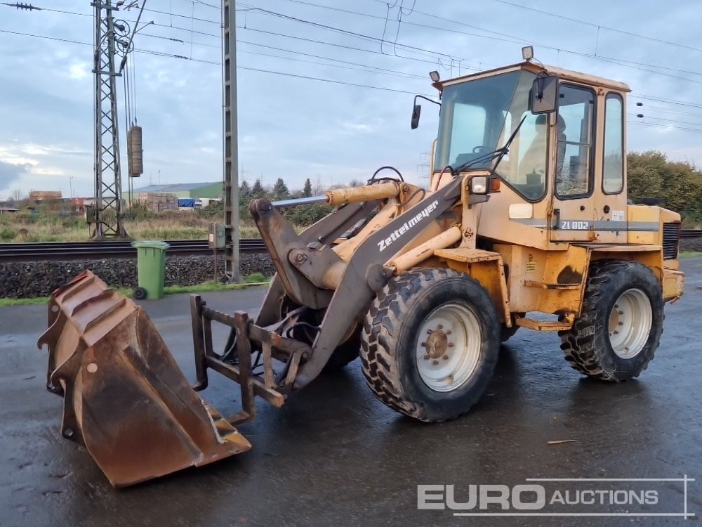 1994 Zettelmeyer ZL802 - Chargeuse sur pneus: photos 1 1994 Zettelmeyer ZL802 - Chargeuse sur pneus: photos 1