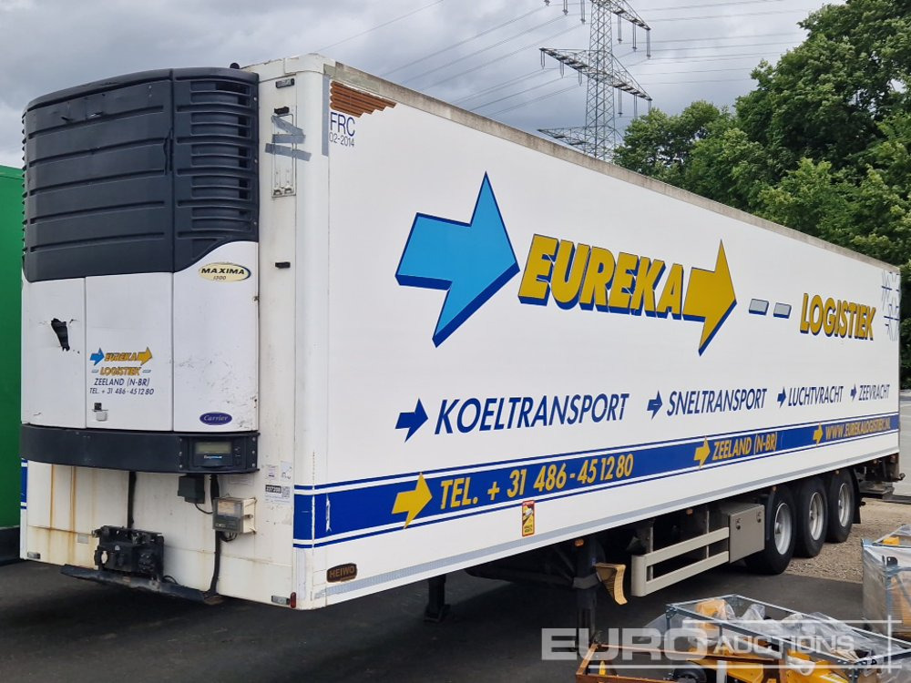 2008 Pacton 3 Axle Refridgerated Trailer, Carrier Maxima 1300, Dhollandia 1500kg Tail lift, Inside 2.70m Height(Dutch Reg. Docs. Available) - Semi-remorque frigorifique: photos 1 2008 Pacton 3 Axle Refridgerated Trailer, Carrier Maxima 1300, Dhollandia 1500kg Tail lift, Inside 2.70m Height(Dutch Reg. Docs. Available) - Semi-remorque frigorifique: photos 1