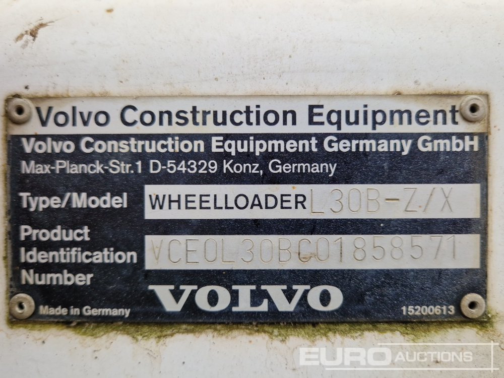Chargeuse sur pneus 2013 Volvo L30B-Z/X: photos 31