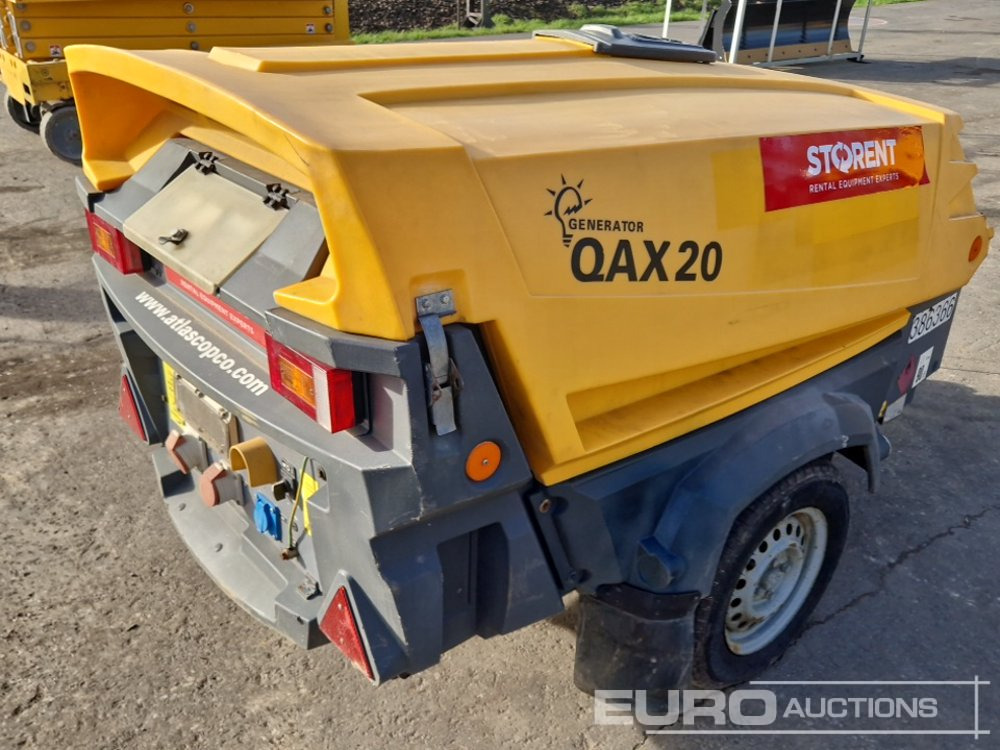 2015 Atlas Copco QAX 20 - Groupe électrogène: photos 3 2015 Atlas Copco QAX 20 - Groupe électrogène: photos 3