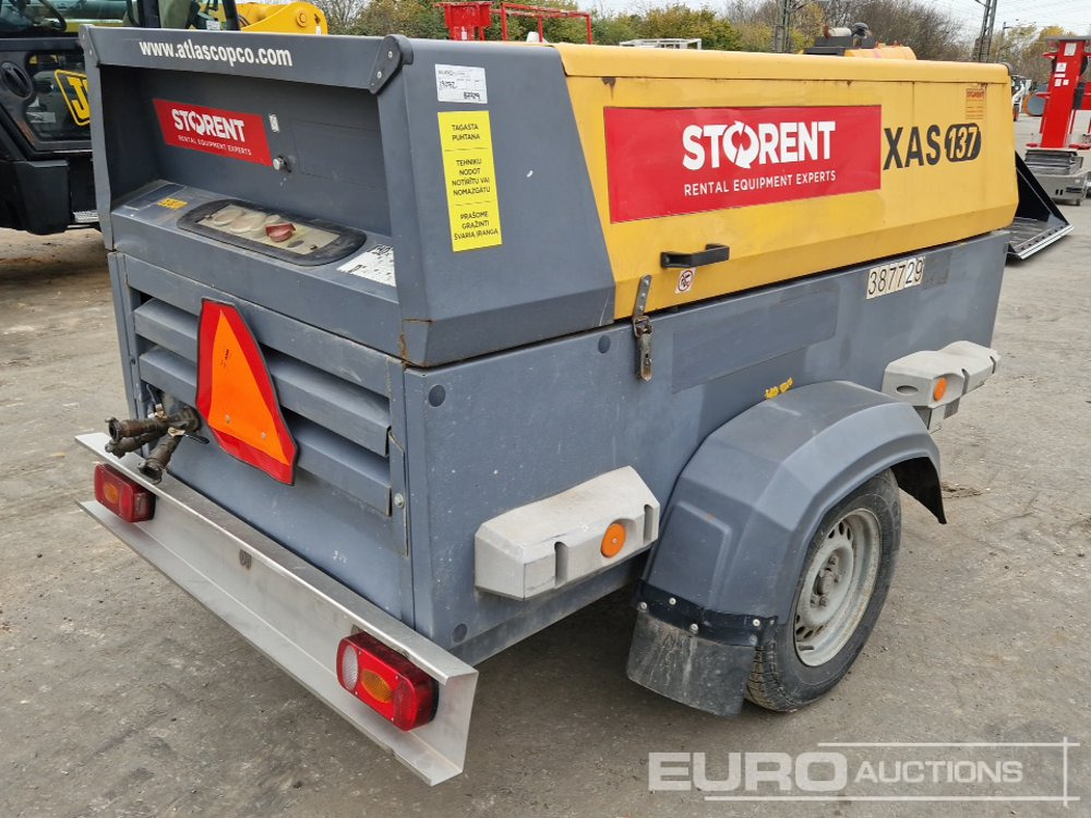 2015 Atlas Copco XAS137 - Compresseur d'air: photos 3 2015 Atlas Copco XAS137 - Compresseur d'air: photos 3