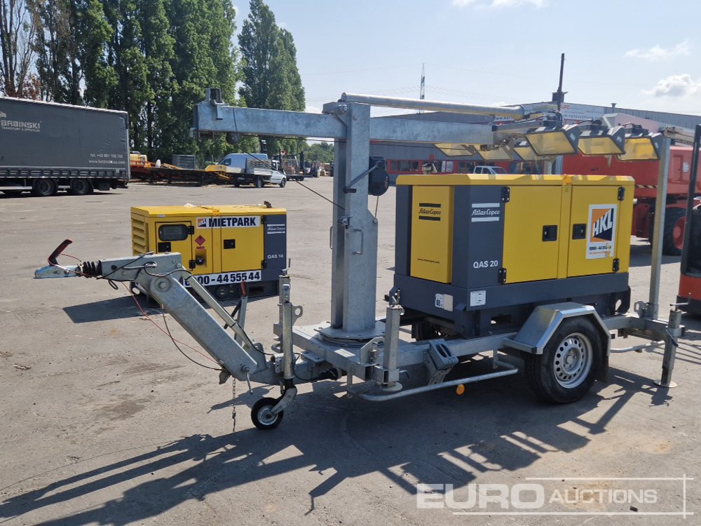 2016 Atlas Copco QAS 20 - Mat d'éclairage: photos 1 2016 Atlas Copco QAS 20 - Mat d'éclairage: photos 1