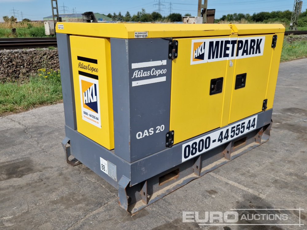 2016 Atlas Copco QAS20 - Groupe électrogène: photos 4 2016 Atlas Copco QAS20 - Groupe électrogène: photos 4