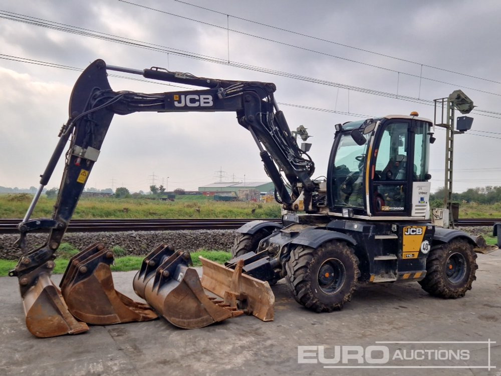 2018 JCB Hydradig HD110WT - Pelle sur pneus: photos 1 2018 JCB Hydradig HD110WT - Pelle sur pneus: photos 1