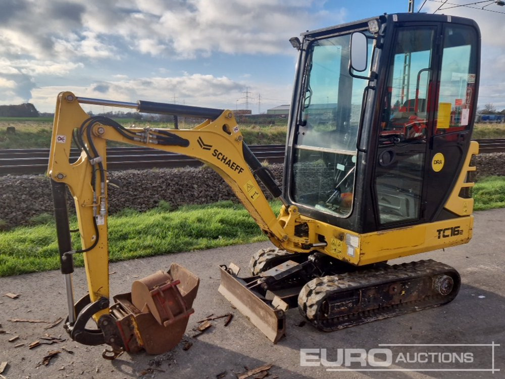 2018 Terex TC16 - Mini pelle: photos 1 2018 Terex TC16 - Mini pelle: photos 1