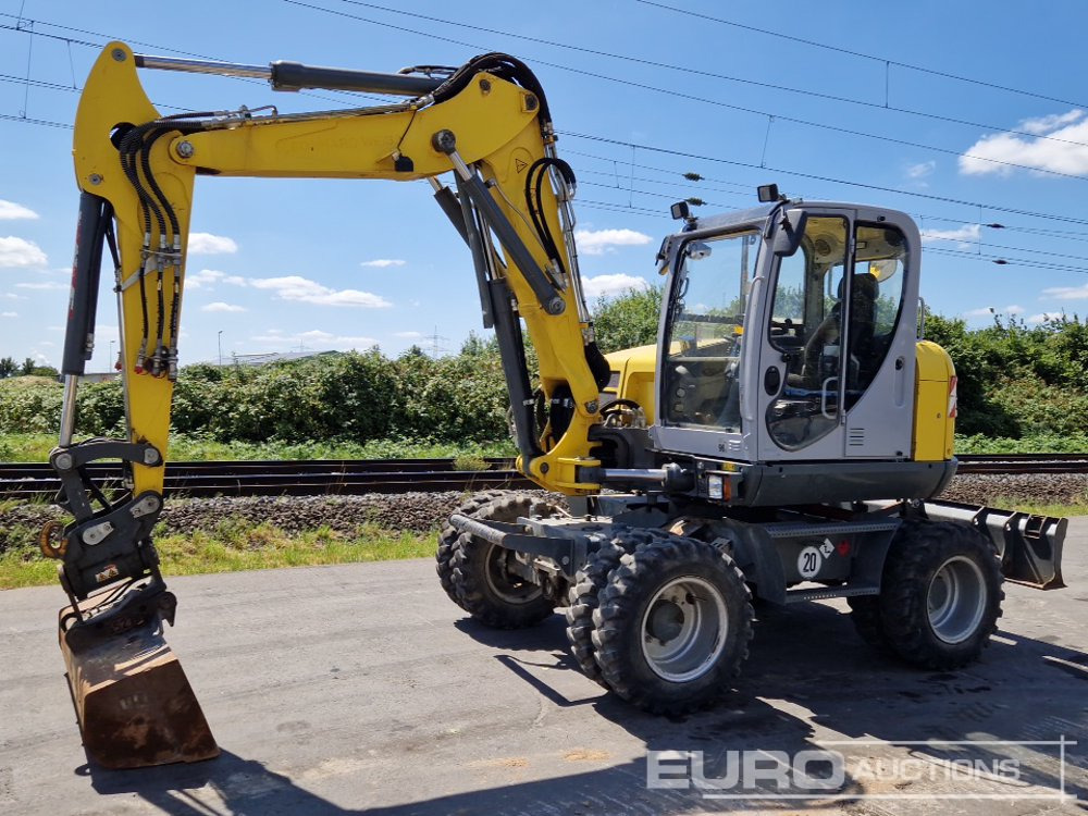 2019 Wacker Neuson EW100 - Pelle sur pneus: photos 1 2019 Wacker Neuson EW100 - Pelle sur pneus: photos 1