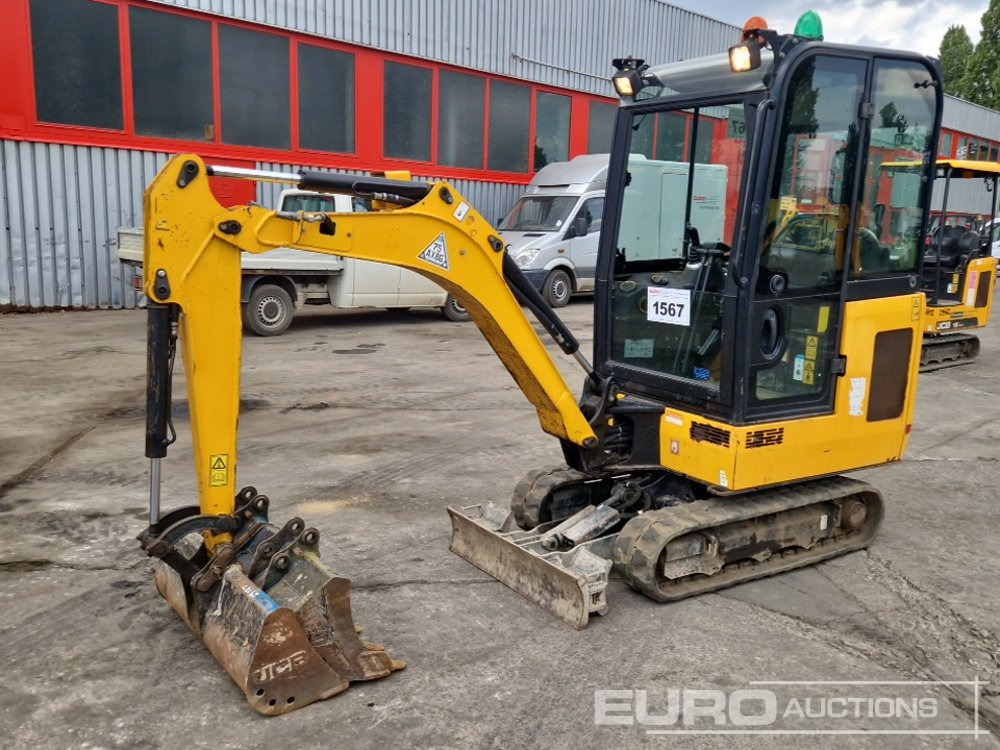 2020 JCB 16C-1 - Mini pelle: photos 1 2020 JCB 16C-1 - Mini pelle: photos 1