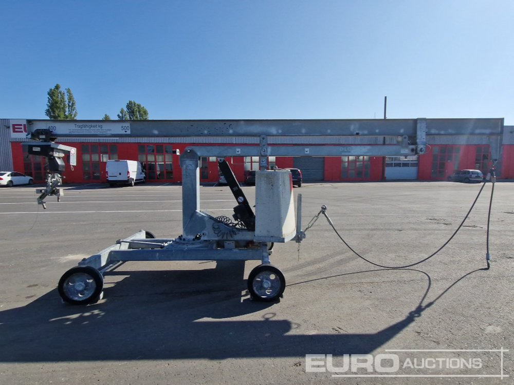Böcker MK400 Mini Crane, 500Kg (Remote in Office) - Mini grue: photos 5 Böcker MK400 Mini Crane, 500Kg (Remote in Office) - Mini grue: photos 5