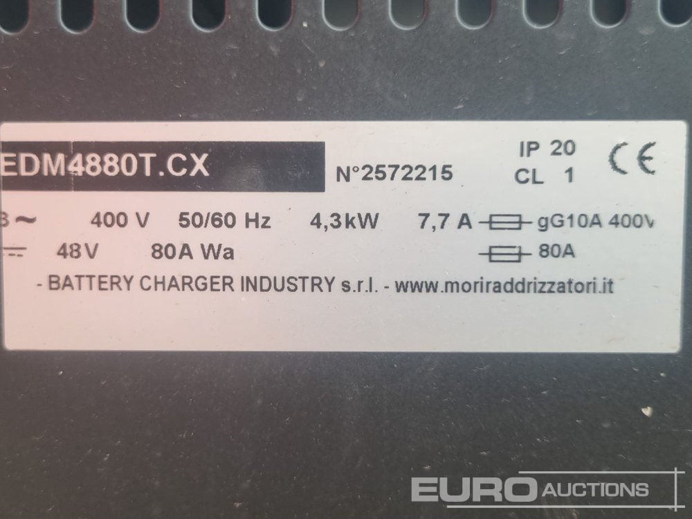 Matériel de chantier Conex 400V Battery Charger, 4.3kW - 50/60Hz: photos 10