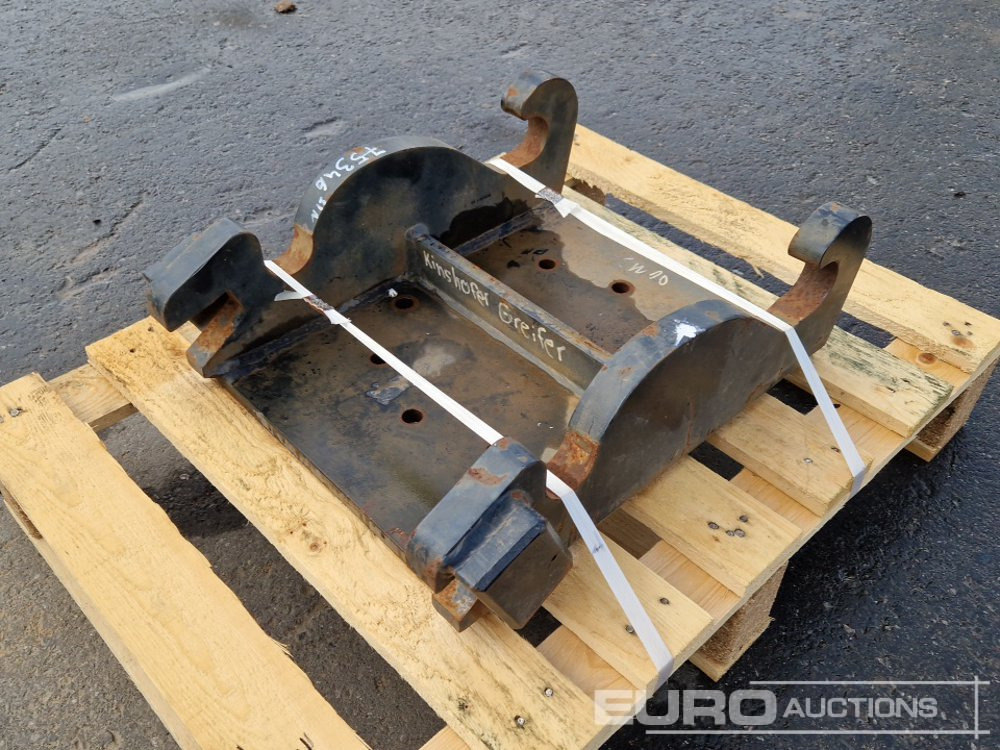 Kingshofer Adapter Plate to suit CW10 - Attache rapide: photos 1 Kingshofer Adapter Plate to suit CW10 - Attache rapide: photos 1