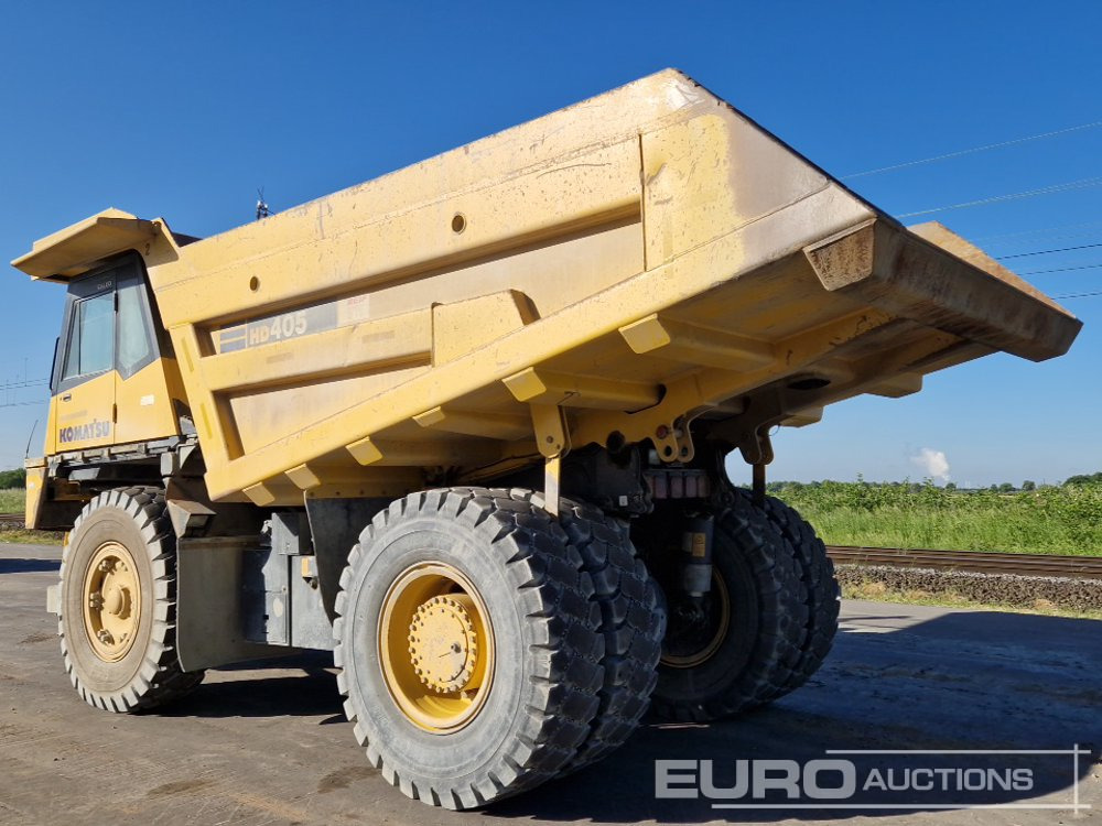 Komatsu HD405-7 - Tombereau rigide: photos 4 Komatsu HD405-7 - Tombereau rigide: photos 4