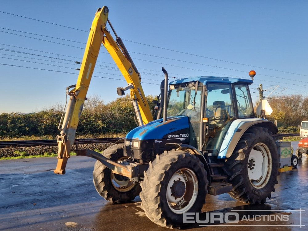 New Holland TS100 - Tracteur agricole: photos 1 New Holland TS100 - Tracteur agricole: photos 1
