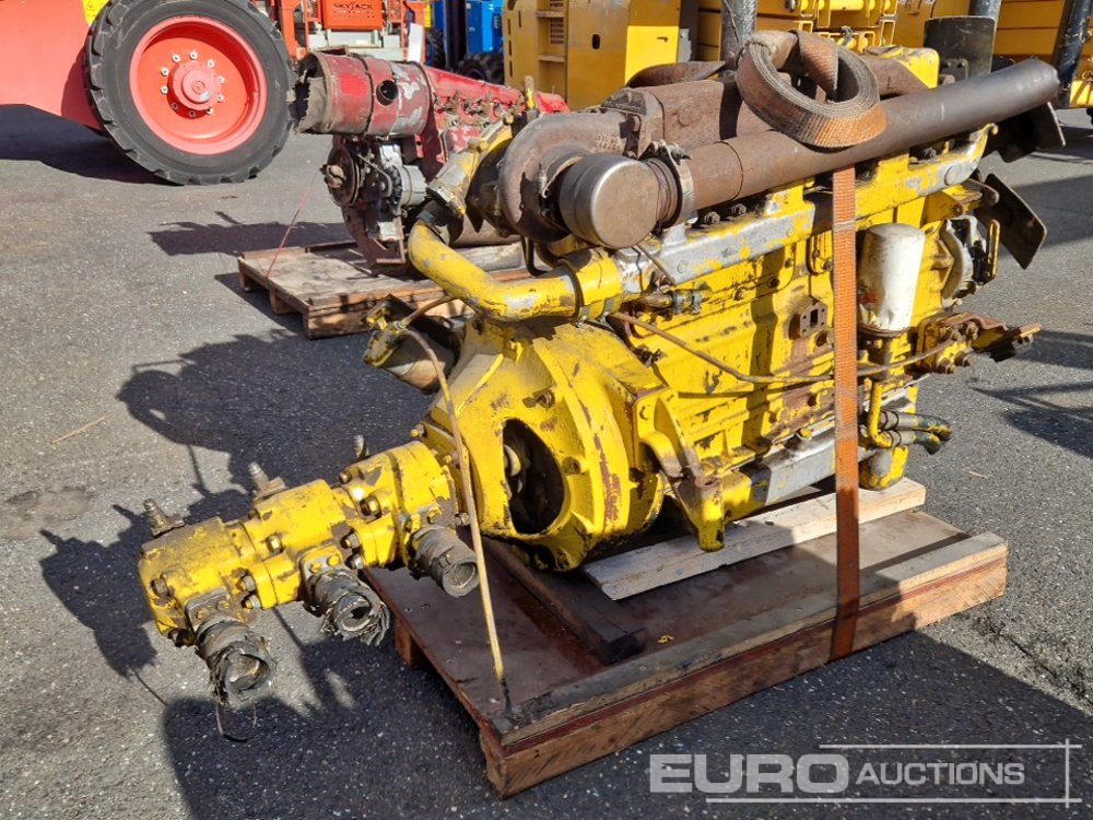 Perkins 6 Cylinder Turbo Diesel Engine, Hydraulic Pump - Moteur: photos 1 Perkins 6 Cylinder Turbo Diesel Engine, Hydraulic Pump - Moteur: photos 1