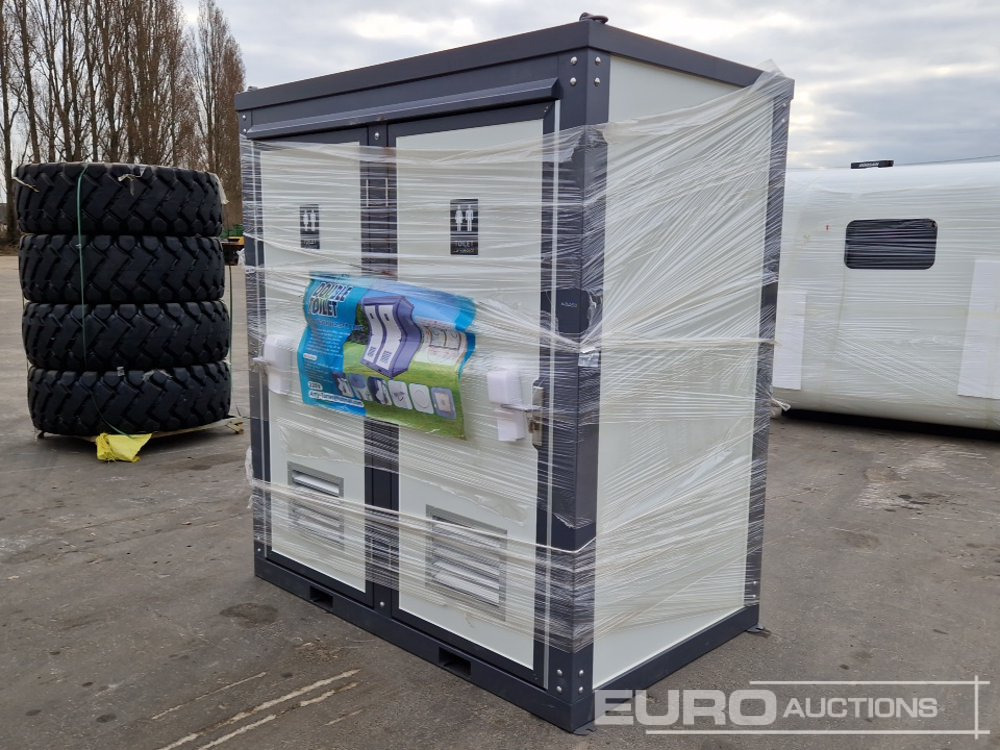 Unused 2024 Portable Toilet, Double,L1300 x W2160 x H2360mm - Conteneur comme habitat: photos 1 Unused 2024 Portable Toilet, Double,L1300 x W2160 x H2360mm - Conteneur comme habitat: photos 1