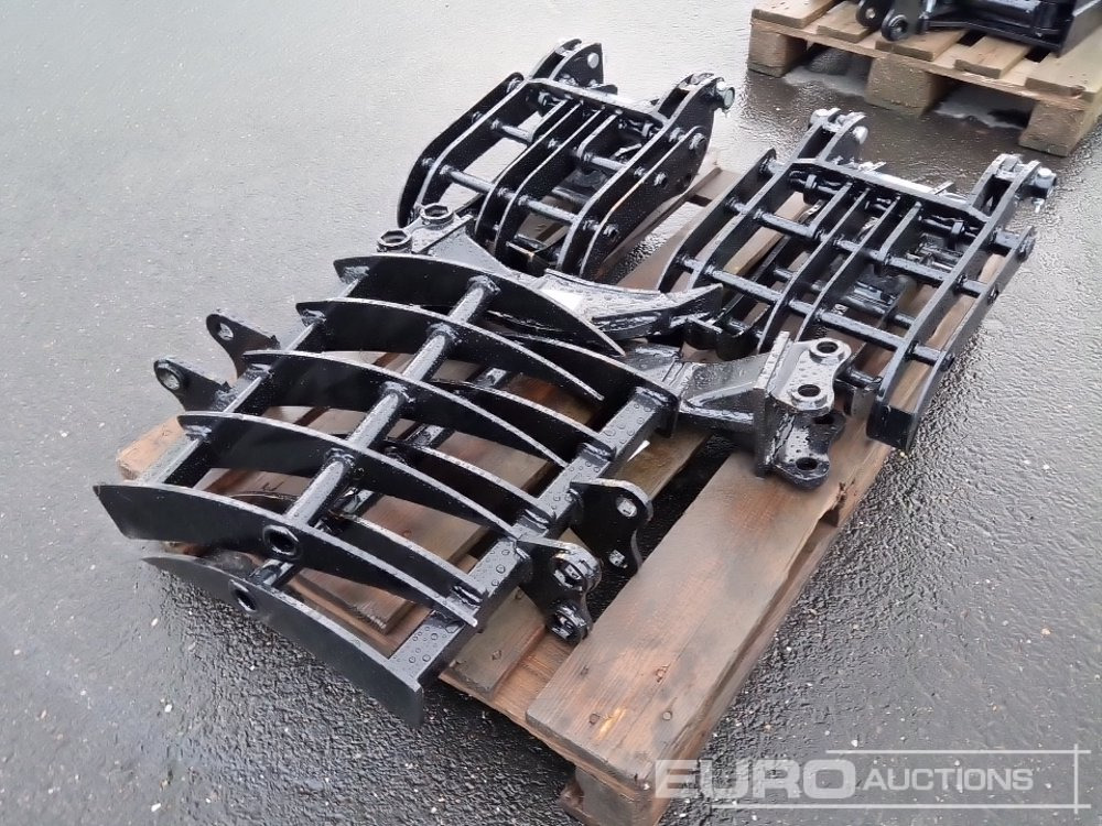 Unused 2025 Miva QTY (6) Ripper, Rake, Grab to suit 1-2 Ton Excavator, Pin Diameter 1” - Godet: photos 2 Unused 2025 Miva QTY (6) Ripper, Rake, Grab to suit 1-2 Ton Excavator, Pin Diameter 1” - Godet: photos 2