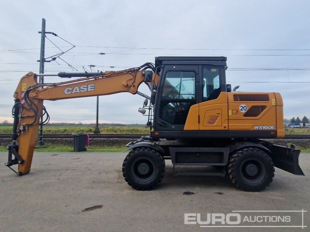 Unused Case WX160E - Pelle sur pneus: photos 2 Unused Case WX160E - Pelle sur pneus: photos 2