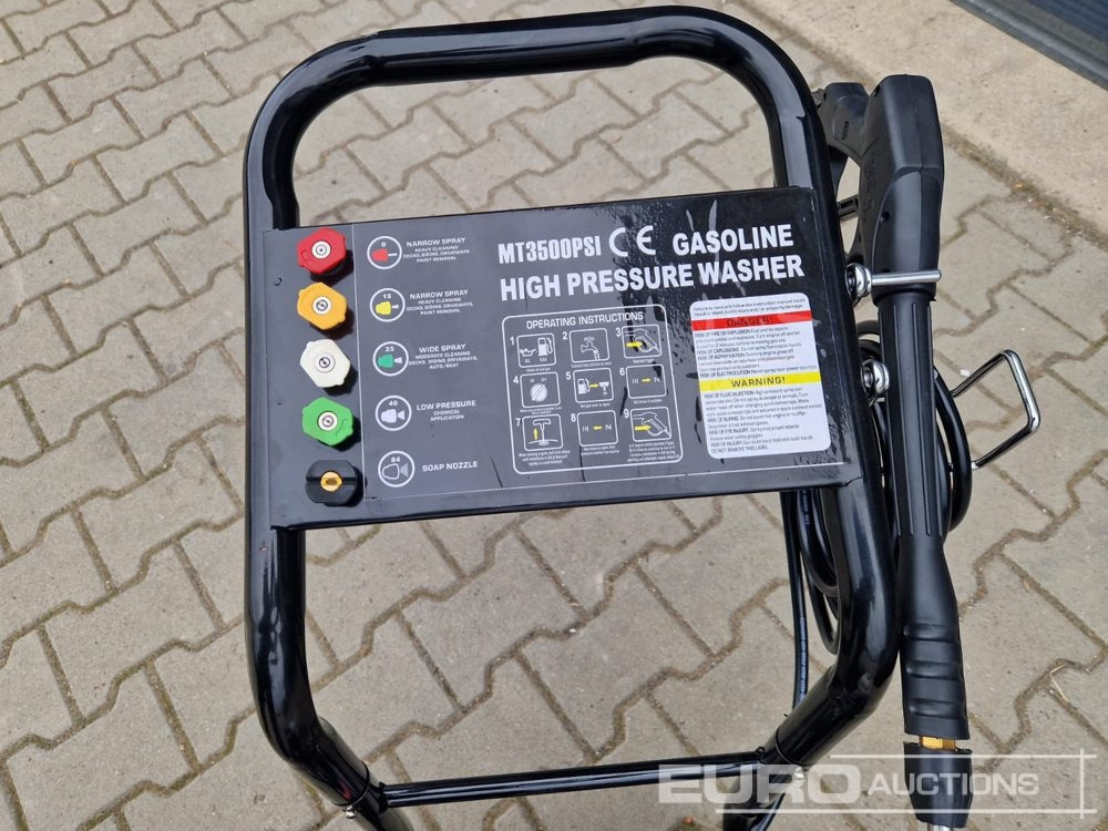 Nettoyeur haute pression Unused MAXWIN MT3500PSI Petrol Power Washer, 240Bar, 6.5HP: photos 6