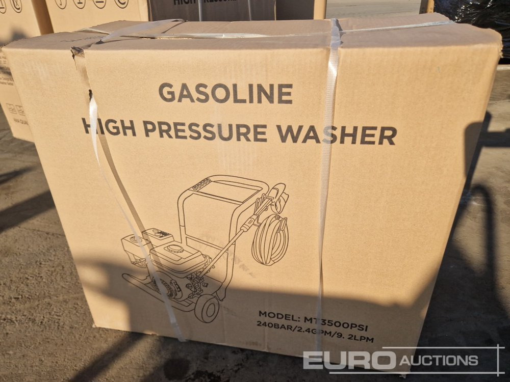 Unused MAXWIN MT3500PSI Petrol Powered High Pressure Washer, 240bar, 6.5HP - Nettoyeur haute pression: photos 2 Unused MAXWIN MT3500PSI Petrol Powered High Pressure Washer, 240bar, 6.5HP - Nettoyeur haute pression: photos 2