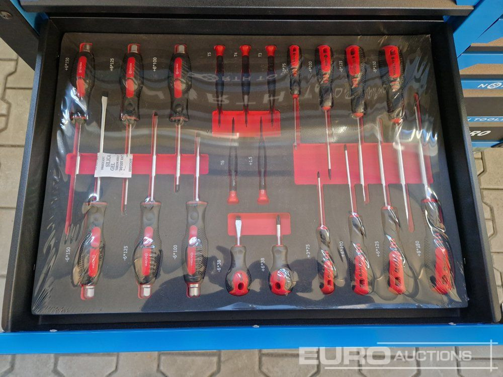 Matériel de chantier Unused NORTH-TOOL JUMBO-PRO 12 Drawer Tool Cabinet,  Professional Tools: photos 9
