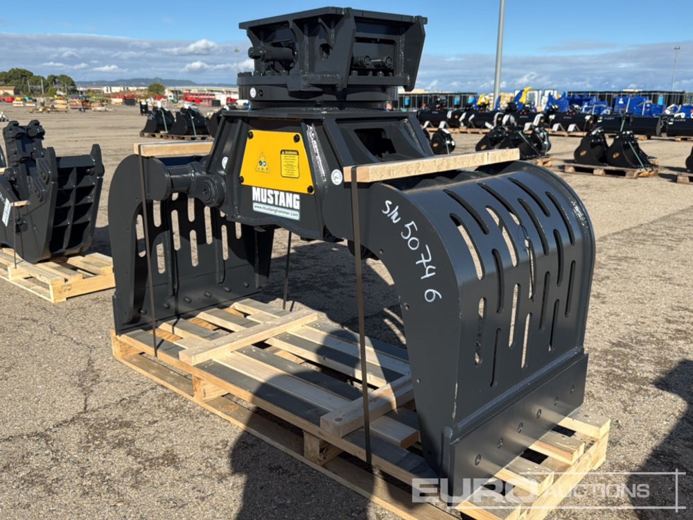 Unused 2025 Mustang GRP1000 - Accessoire pour Pelle: photos 2 Unused 2025 Mustang GRP1000 - Accessoire pour Pelle: photos 2