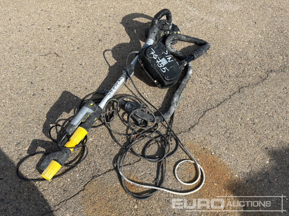 Pallet of Telescopic Wall Sander & Creek Water Pump - Matériel de chantier: photos 4 Pallet of Telescopic Wall Sander & Creek Water Pump - Matériel de chantier: photos 4