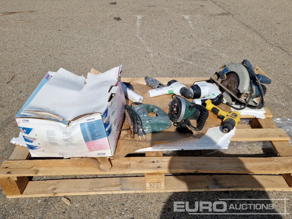 Pallet of Various Power Tools - Matériel de chantier: photos 2 Pallet of Various Power Tools - Matériel de chantier: photos 2