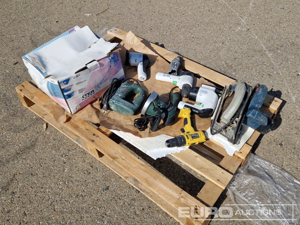 Pallet of Various Power Tools - Matériel de chantier: photos 3 Pallet of Various Power Tools - Matériel de chantier: photos 3