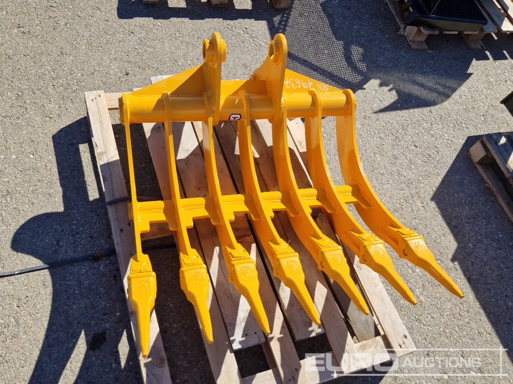 Unused 2025 Captok 32" Rake With Teeth to suit CAT 305 Excavator / Rastrillo para Excavadora CAT 305 - Godet: photos 5 Unused 2025 Captok 32" Rake With Teeth to suit CAT 305 Excavator / Rastrillo para Excavadora CAT 305 - Godet: photos 5