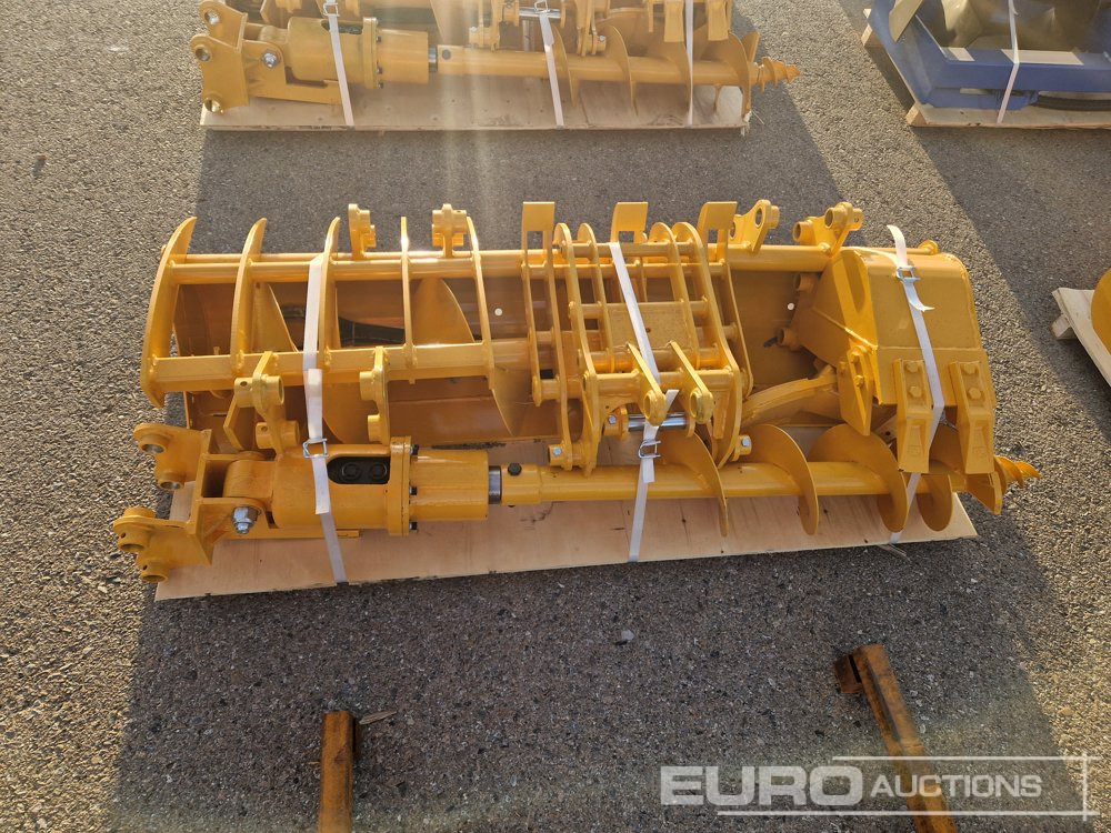 Unused 2025 Captok Qty (8 of) Rake, Ripper, Graber, 12" Auger, 16" Auger, 8" Narrow Bucket, 24" Bucket, 32" Bucket to suit CAT 301 Excavator - Godet: photos 5 Unused 2025 Captok Qty (8 of) Rake, Ripper, Graber, 12" Auger, 16" Auger, 8" Narrow Bucket, 24" Bucket, 32" Bucket to suit CAT 301 Excavator - Godet: photos 5