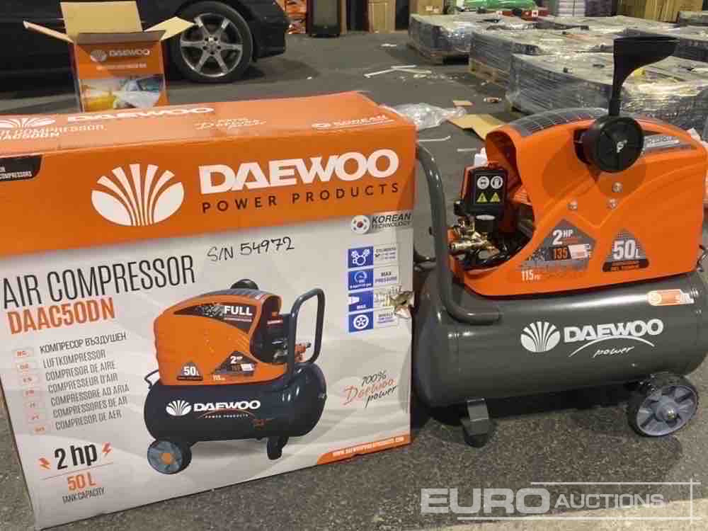 Unused Daewoo DAAC50DN - Compresseur d'air: photos 1 Unused Daewoo DAAC50DN - Compresseur d'air: photos 1