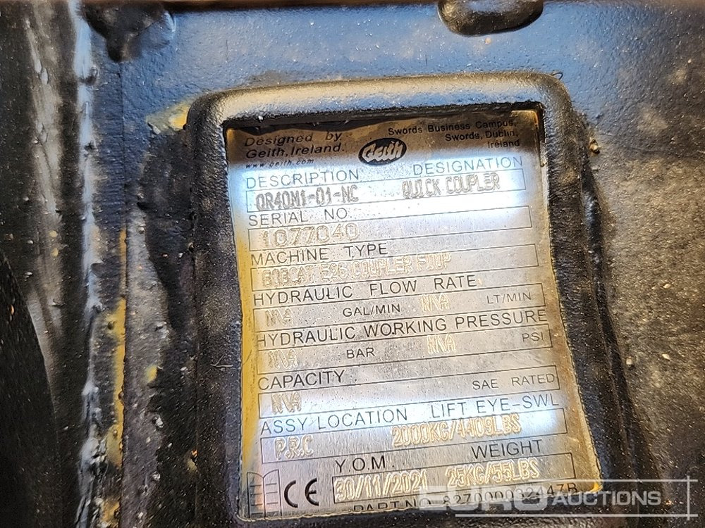 Attache rapide Unused Geith QR40M1-01_NC: photos 7