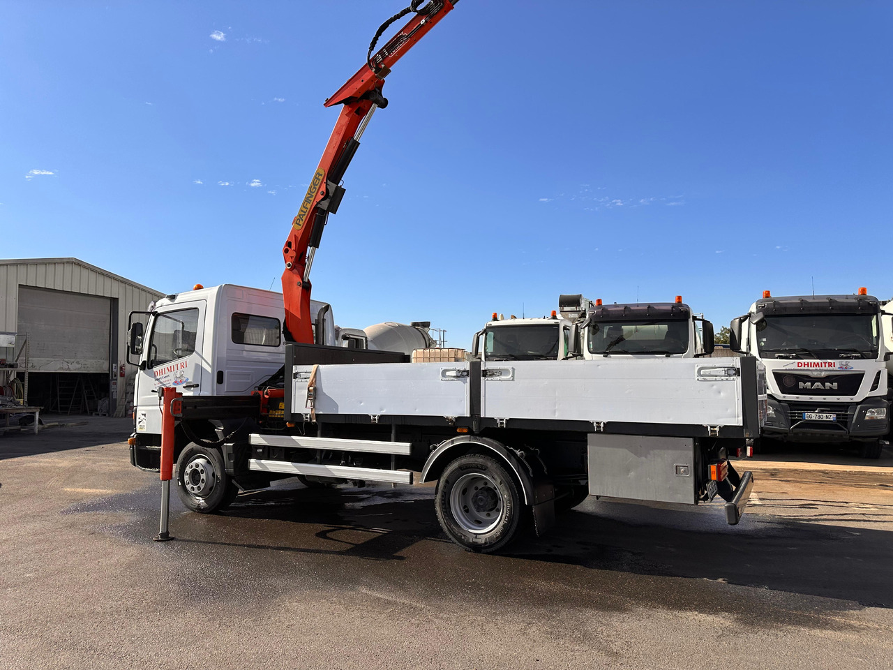 Camion bénne Mercedes Benz MP1 CR-092-BP - Camion benne, Camion grue: photos 4 Camion bénne Mercedes Benz MP1 CR-092-BP - Camion benne, Camion grue: photos 4