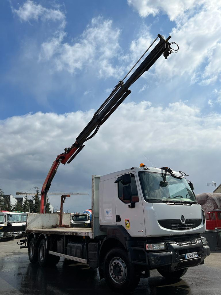 Camion grue Renault 410 AL-454-TS - Camion plateau, Camion grue: photos 3 Camion grue Renault 410 AL-454-TS - Camion plateau, Camion grue: photos 3
