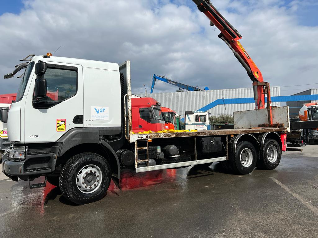 Camion grue Renault 410 AL-454-TS - Camion plateau, Camion grue: photos 5 Camion grue Renault 410 AL-454-TS - Camion plateau, Camion grue: photos 5