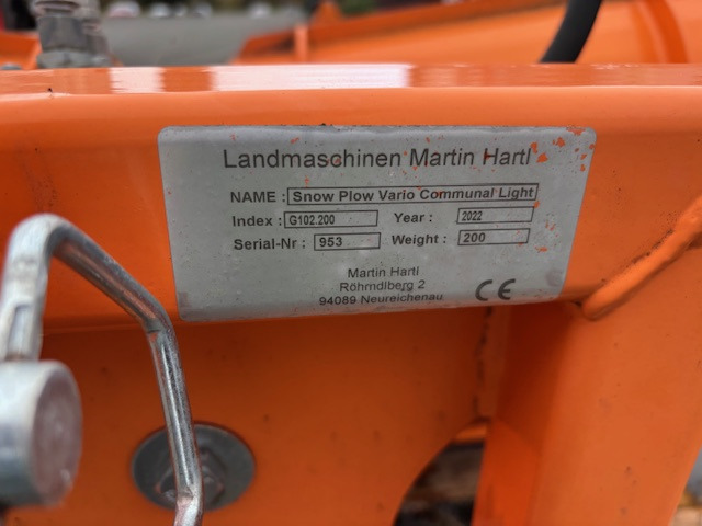 Branson Vario Schneepflug 2000 - Lame à neige: photos 2 Branson Vario Schneepflug 2000 - Lame à neige: photos 2