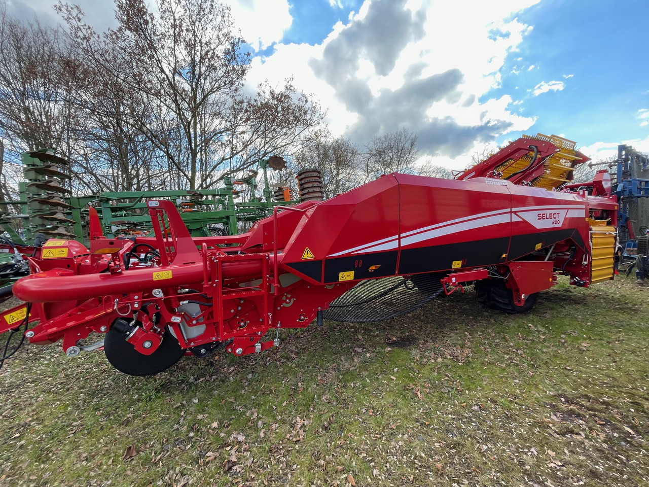 Grimme Select 200 - Arracheuse de pommes de terre: photos 1 Grimme Select 200 - Arracheuse de pommes de terre: photos 1