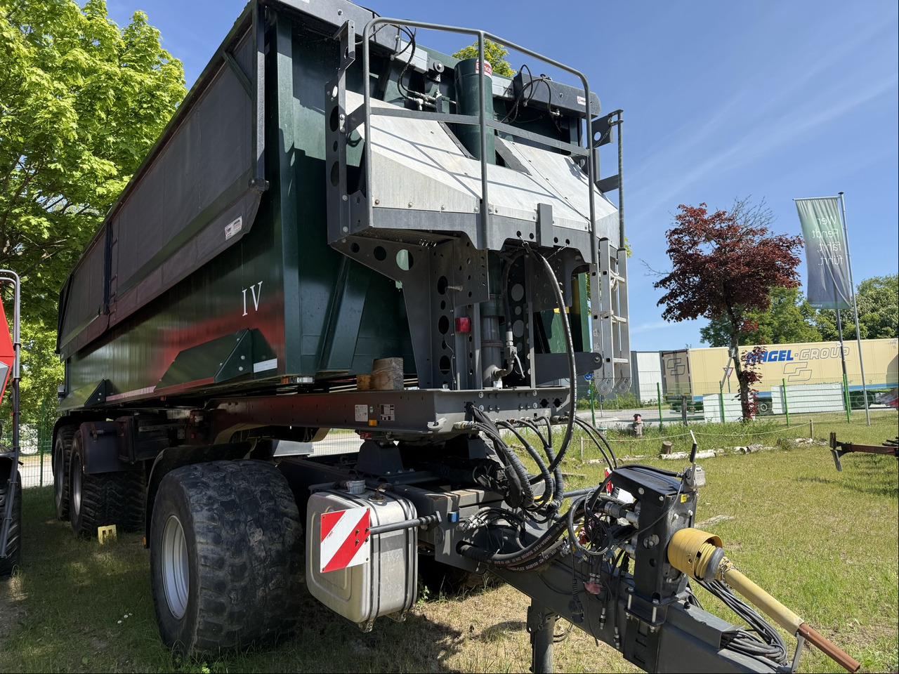 Camion benne Krampe ALU Kippsattel KS 950 Roadrunn: photos 8 Camion benne Krampe ALU Kippsattel KS 950 Roadrunn: photos 8