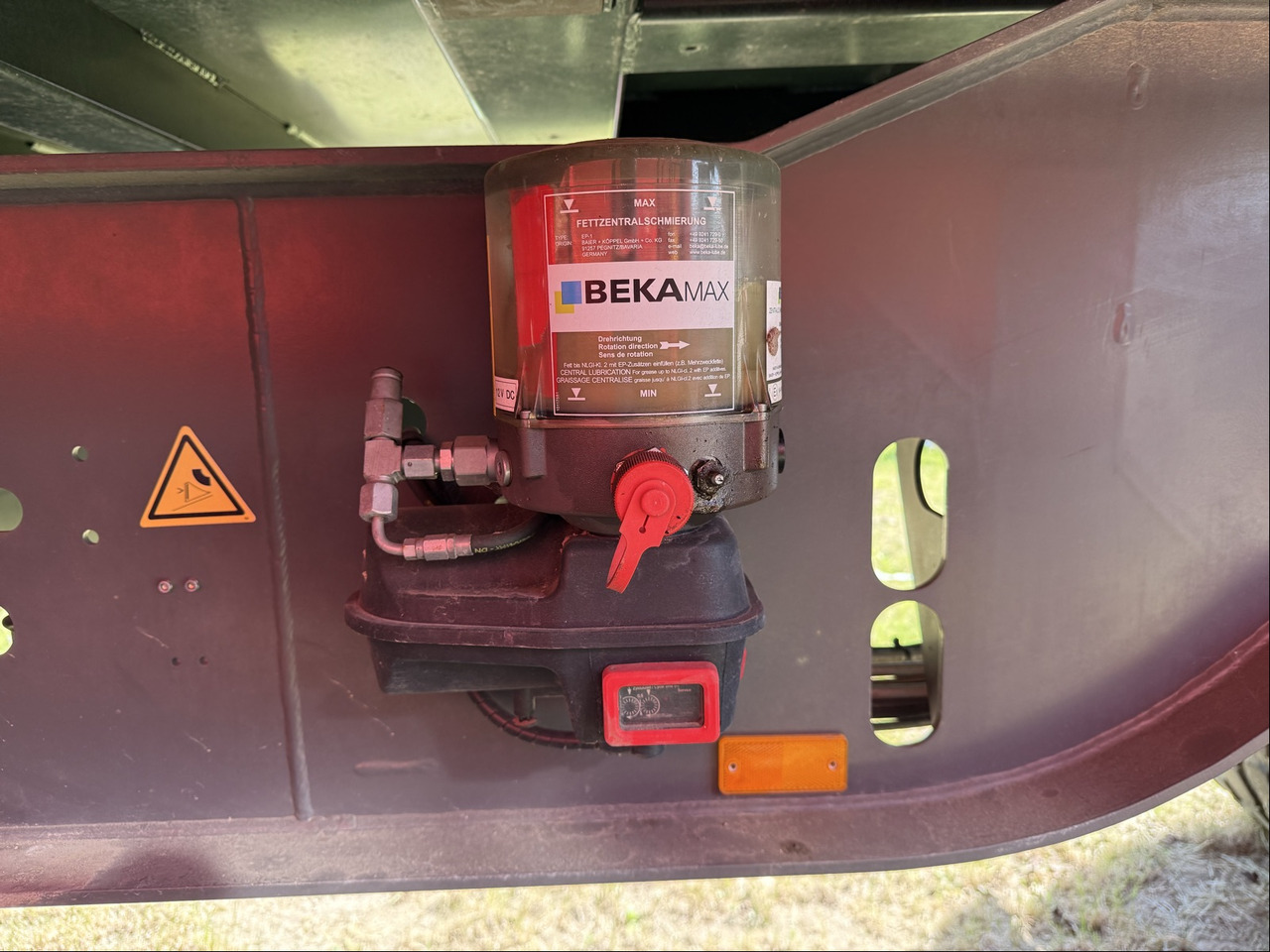 Camion benne Krampe ALU Kippsattel KS 950 Roadrunn: photos 12 Camion benne Krampe ALU Kippsattel KS 950 Roadrunn: photos 12