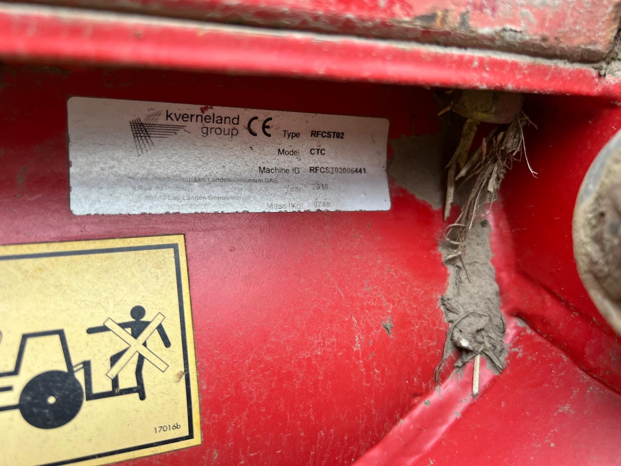 Kverneland CTC - Bineuse: photos 2 Kverneland CTC - Bineuse: photos 2