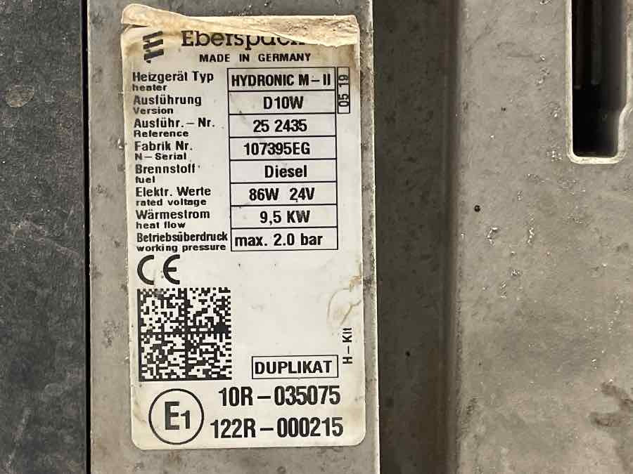 EBERSPÄCHER HYDRONIC D10W - Cabine et intérieur pour Camion: photos 3 EBERSPÄCHER HYDRONIC D10W - Cabine et intérieur pour Camion: photos 3
