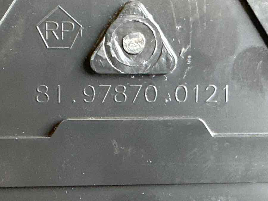 MAN NAME PLATE 81.97870-0121 - Frame/ Châssis pour Camion: photos 3 MAN NAME PLATE 81.97870-0121 - Frame/ Châssis pour Camion: photos 3