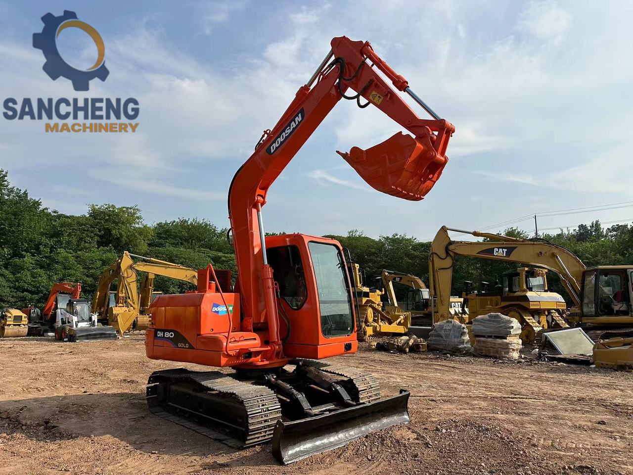 DOOSAN DH80 - Pelle sur chenille: photos 1 DOOSAN DH80 - Pelle sur chenille: photos 1