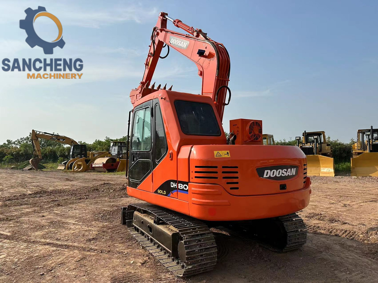 DOOSAN DH80 Mini Excavator - Pelle sur chenille: photos 2 DOOSAN DH80 Mini Excavator - Pelle sur chenille: photos 2
