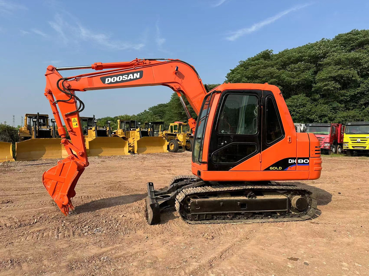 DOOSAN DH80 Mini Excavator - Pelle sur chenille: photos 5 DOOSAN DH80 Mini Excavator - Pelle sur chenille: photos 5