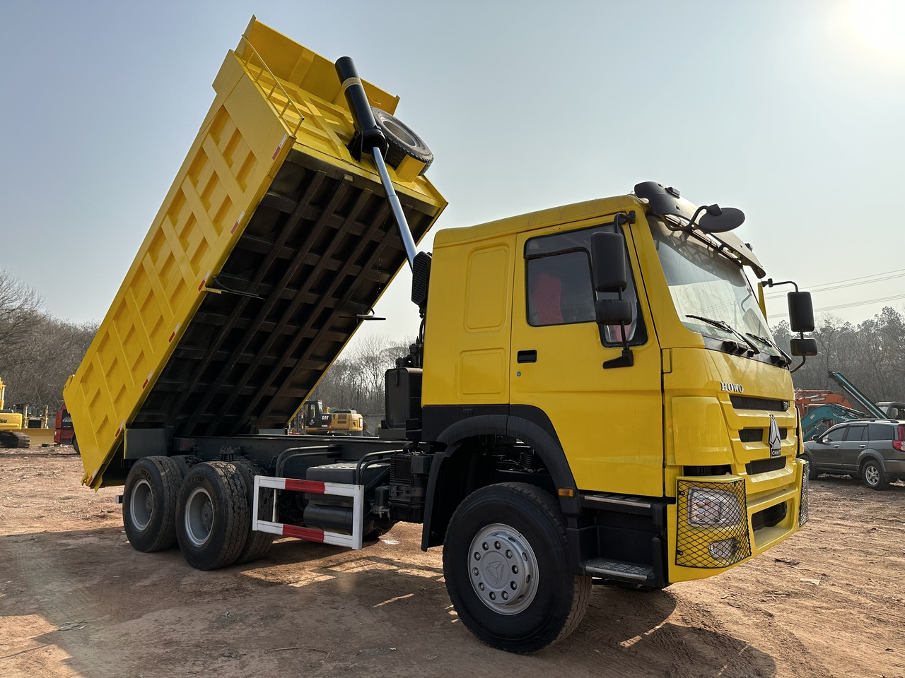 Camion benne pour transport de silo SINOTRUK Howo Dump truck 371: photos 6